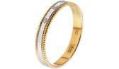 Золотое обручальное кольцо Русское Золото 01012176-1 с бриллиантами
