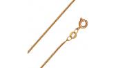 Женская золотая цепочка на шею Эстет 01C7100525 с панцирным плетением