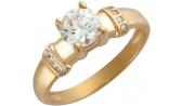 Золотое кольцо Эстет 01K114543 с фианитами