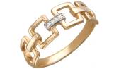 Золотое кольцо Эстет 01K116529 с фианитами