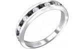 Серебряное кольцо Эстет 01K254829-4 с фианитами