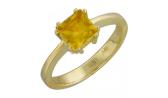 Золотое кольцо Эстет 01K337551 с цитрином
