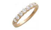Золотое наборное кольцо Эстет 01K615314 с бриллиантом
