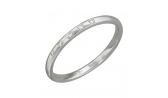 Наборное кольцо из белого золота Эстет 01K627655W с бриллиантом