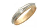Золотое помолвочное кольцо Эстет 01K664831 с бриллиантом