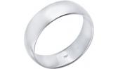 Обручальное кольцо из белого золота Эстет 01O020378