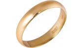 Золотое обручальное парное кольцо Эстет 01O030012