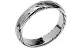 Серебряное обручальное парное кольцо ESTET Moscow 01O050320