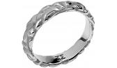 Серебряное обручальное парное кольцо ESTET Moscow 01O050322