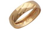 Золотое обручальное парное кольцо Эстет 01O710173