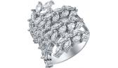 Серебряное кольцо Silver Wings 01QRGLG02443a-19 с цирконием