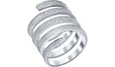 Серебряное кольцо Silver Wings 01QRRGG02070-19 с цирконием
