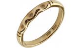 Золотое обручальное кольцо Уральский ювелирный завод 1-01267-011 с бриллиантами