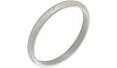 Обручальное кольцо из белого золота Уральский ювелирный завод 1-01798-012 с бриллиантом