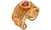 Золотое кольцо Leo Totti 1-660/1-36003 с культивированным рубином