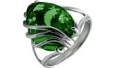Серебряное кольцо Серебро России 10-106-33949 с кварцем