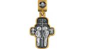 Серебряный православный крестик без распятия Акимов 101.099