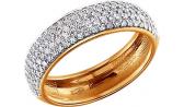 Золотое кольцо SOKOLOV 1010255_s с бриллиантами