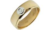 Золотое кольцо SOKOLOV 1011571_s с бриллиантом