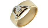 Золотое кольцо SOKOLOV 1011572_s с бриллиантом