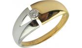 Золотое кольцо SOKOLOV 1011649_s с бриллиантом