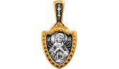 Женская серебряная иконка Акимов 102.272