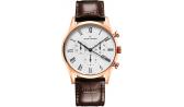Мужские швейцарские наручные часы Claude Bernard 10218-37RBR с хронографом