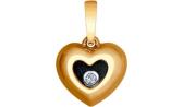 Золотой кулон SOKOLOV 1030588_s c бриллиантом, ювелирным стеклом, авантюрином