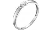 Помолвочное кольцо из белого золота Vesna 1057-251-00-00 с бриллиантом