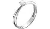 Помолвочное кольцо из белого золота Vesna 1059-251-00-00 с бриллиантом