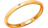 Золотое кольцо SOKOLOV 1110170_s с бриллиантом