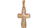 Серебряный православный крестик с распятием Национальное Достояние 11203-P-nd