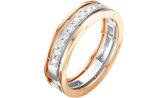 Золотое обручальное кольцо Vesna 1355-151-00-00 с бриллиантами