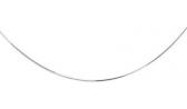 Серебряная цепочка на шею Национальное Достояние 1808R010L-nd с плетением снейк