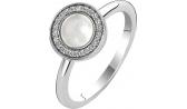 Серебряное кольцо Ti Sento 1969MW с перламутром, цирконием