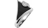 Серебряное кольцо Breuning 41/83671-3S с бриллиантами
