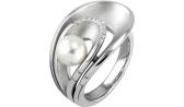 Серебряное кольцо Breuning 41/83674-6S с бриллиантами, жемчугом