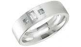 Обручальное парное кольцо из белого золота Breuning 48/03150 с бриллиантами
