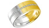 Золотое обручальное парное кольцо Breuning 48/03240 с бриллиантами