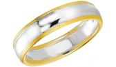 Мужское золотое обручальное парное кольцо Breuning 48/04062
