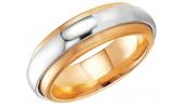 Мужское золотое обручальное парное кольцо Breuning 48/05080