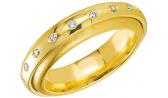 Золотое обручальное кольцо Breuning 48/05087/41 с бриллиантами