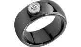 Керамическое кольцо SOKOLOV 6015002_s с бриллиантом