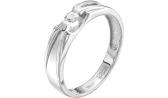 Обручальное кольцо из белого золота Vesna 7013-251-00-00 с бриллиантом