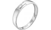 Обручальное кольцо из белого золота Vesna 7016-251-00-00 с бриллиантом