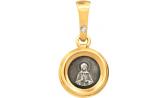 Женская серебряная иконка Русское Золото 90170049-6 с фианитом