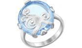Серебряное кольцо SOKOLOV 92011227_s с наноситалом