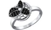 Серебряное кольцо SOKOLOV 94010708_s с фианитами