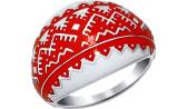 Серебряное кольцо SOKOLOV 94011168_s с эмалью