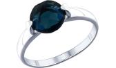 Серебряное кольцо SOKOLOV 94011695_s с ювелирным стеклом